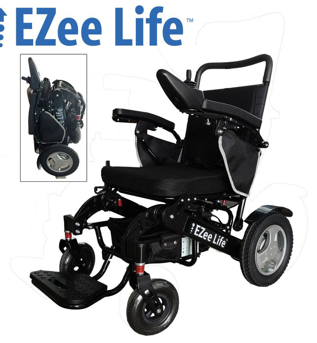 6G EZee Fold Electric Wheelchair - Aluminum Frame