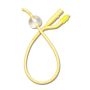 Sterile 2-Way Silicone-Elastomer Coated Latex Foley Catheter with Coude Tip, 10 cc (mL)