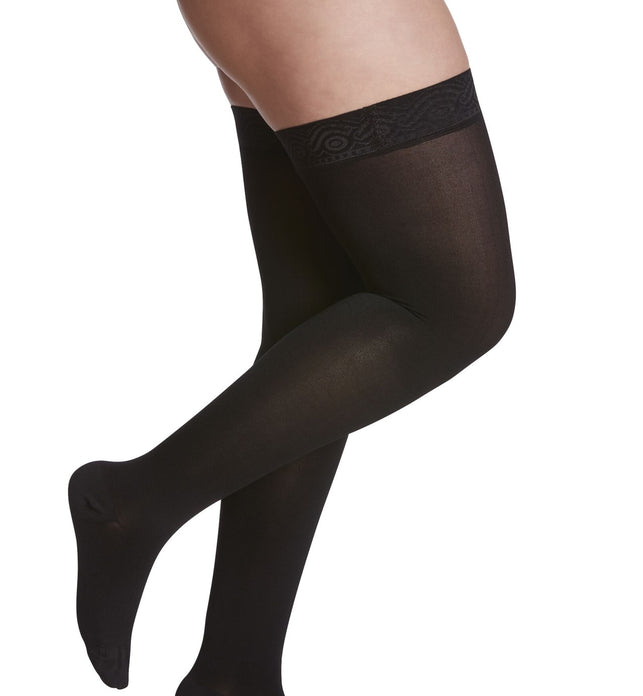 Opaque - Thigh High (20-30mmHg) - Offers great durability making it your perfect choice for everyday hosiery