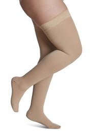 842C Style Soft Opaque 20-30mmHg W SS Black