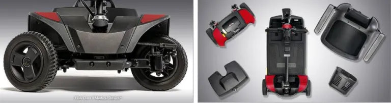 Mobility Scooter Go Go ELITE TRAVELLER® 2 4-WHEEL - Pride Mobility