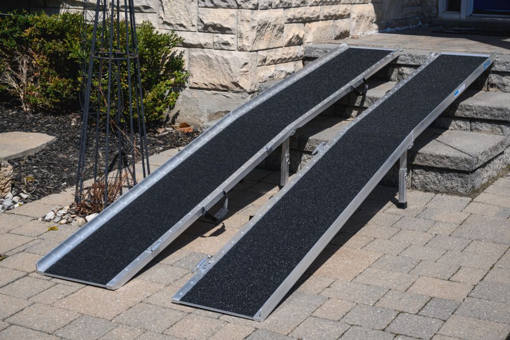 Multi-Fold Portable Wheelchair Ramps