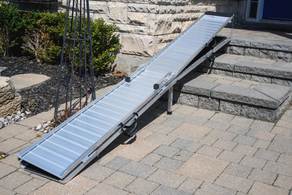 Multi-Fold Portable Wheelchair Ramps