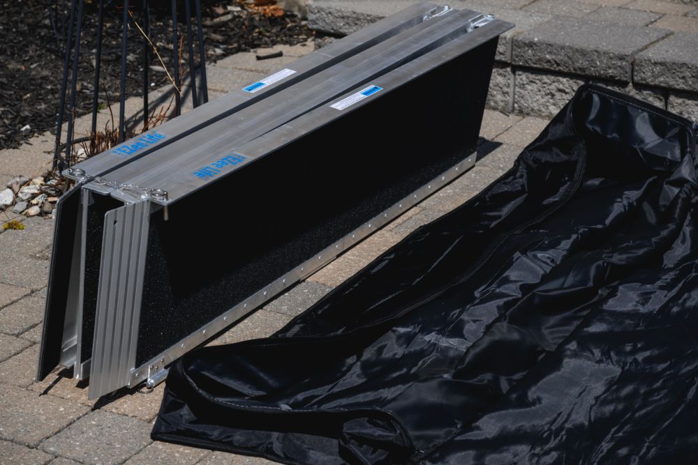 Multi-Fold Portable Wheelchair Ramps
