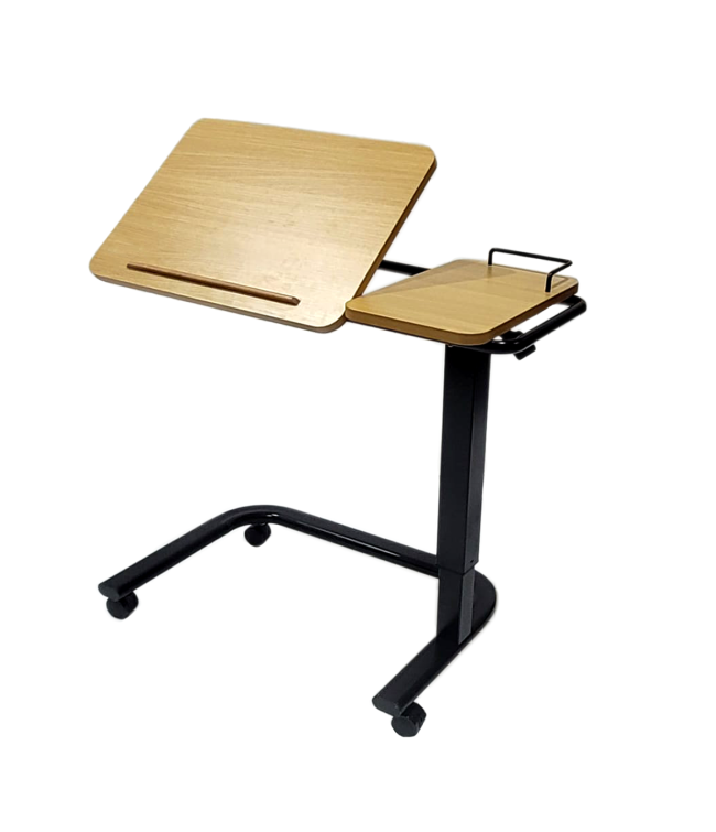 2 in 1 Tilting Overbed Table