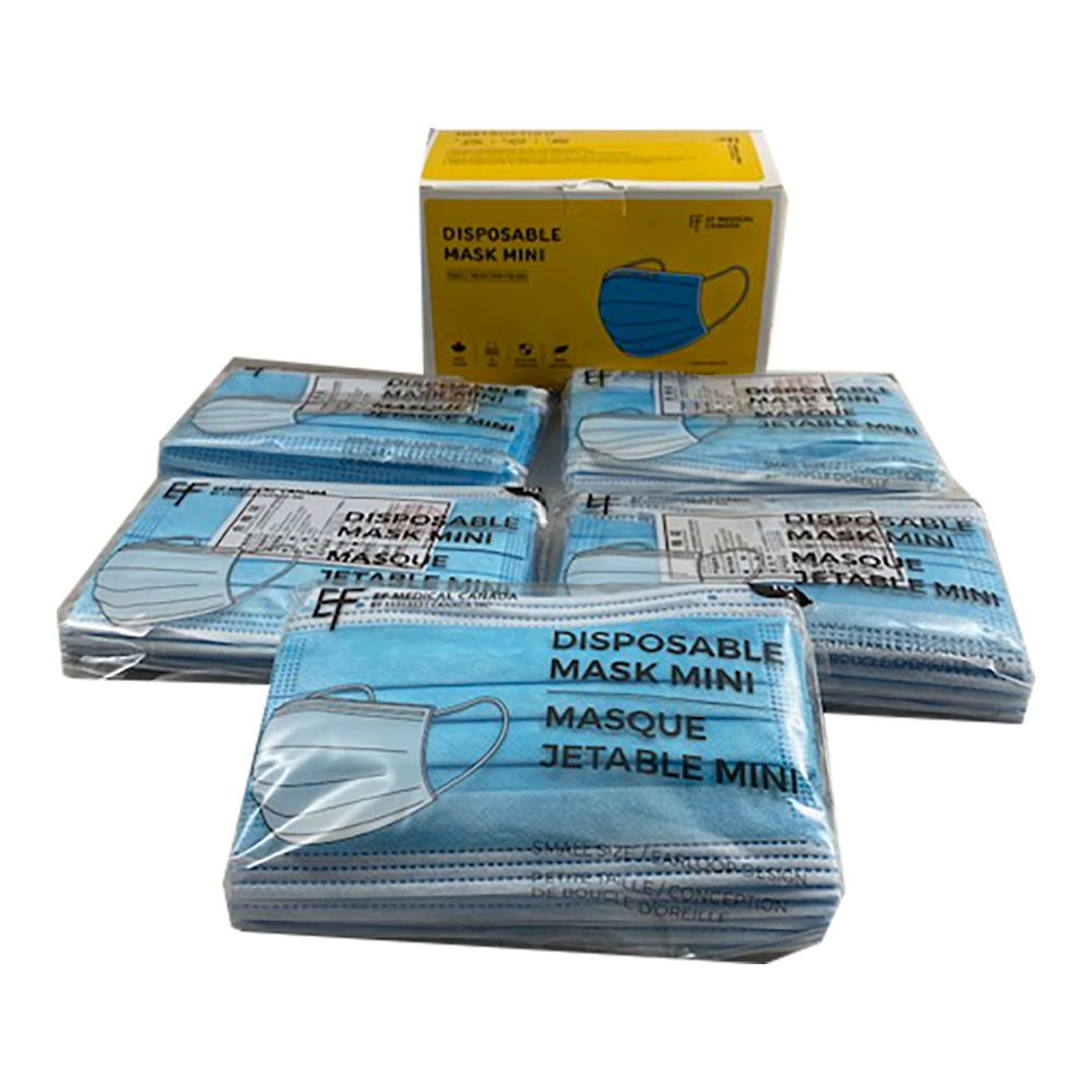 Mini Mask Box Kid's 3 Ply Masks - 50 Masks / Box – jjhealthcareproducts