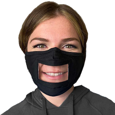 See-Thru Face Mask - 3 Packs