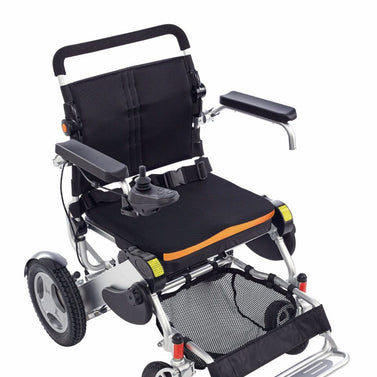 3G DLX Folding Electric Wheelchair w/ 12" Rear Wheels - CH4085