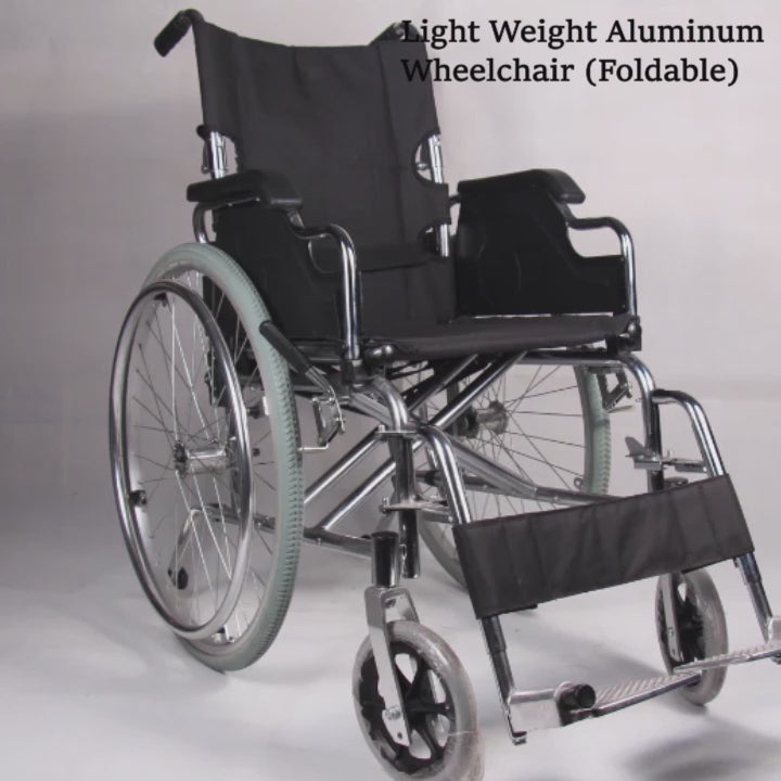 Light Weight Aluminum Wheelchair (Foldable)