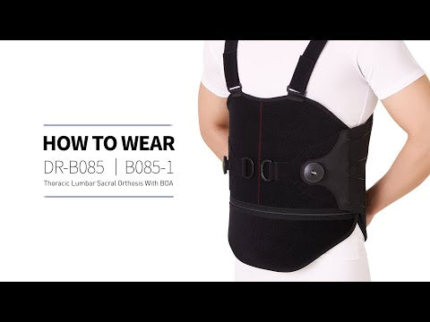 Thoracic Lumbar Sacral Orthosis With BOA (For Men) - DR-B085