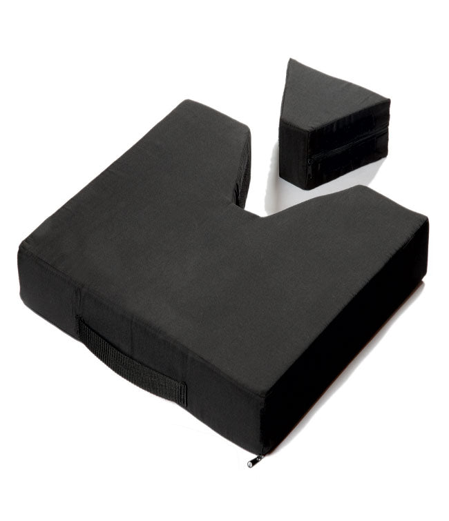 Convertible Coccyx Cushion (18''W x 16''D x 3''H)