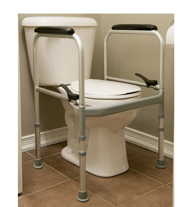 Folding Toilet Safety Frame: MHFTSF