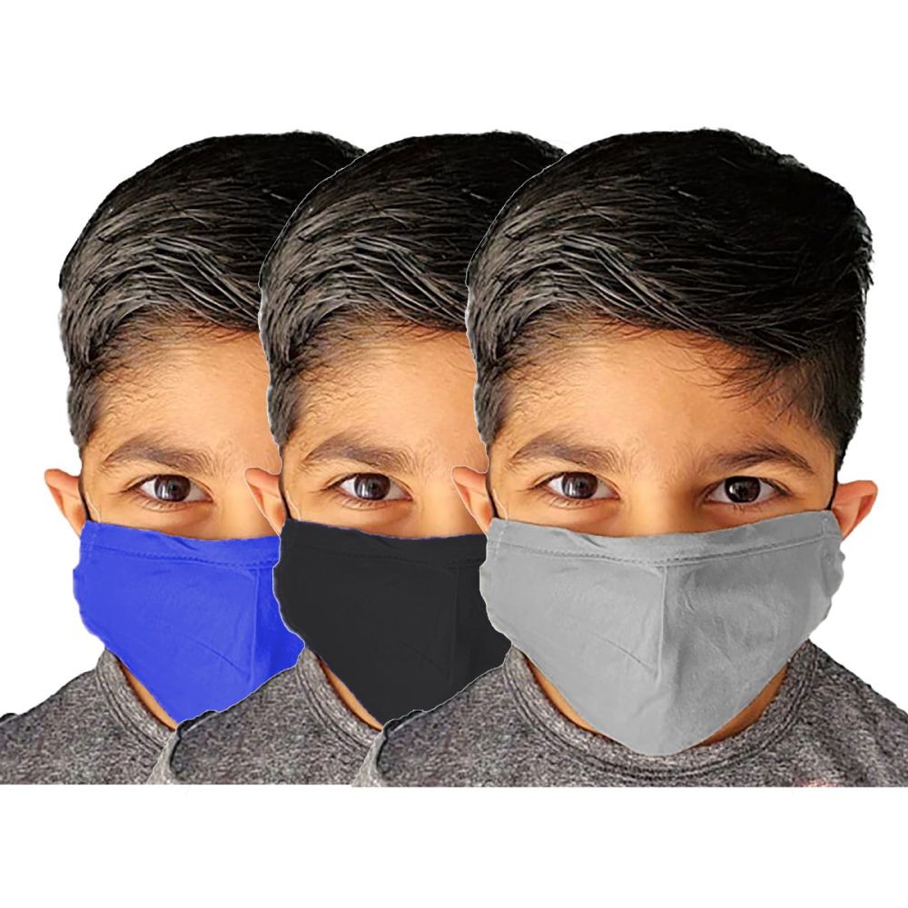 Children's 2-Ply Cotton Masks - Three Packs