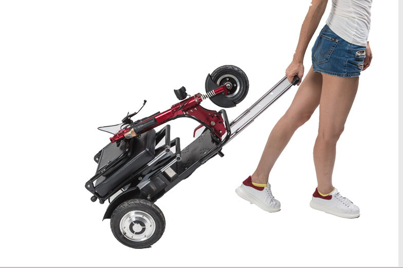 Lightweight Mobility Scooter For Adults Long Range Mobility Scooter For Seniors Adults Cushioned Seat Rent