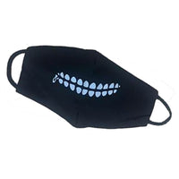 Fashion Mask with Zipper