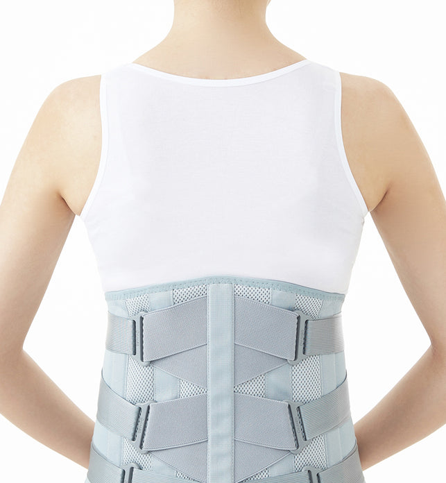 Back Support - Ventilated LSO With Side Cross Straps