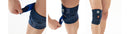 Knee Brace With Straps For Knee Support Adjustable Knee Wrap Supporting Pain Relief, Injury Recovery & Knee Support - Knee Sleeve With Straps (Fits All)