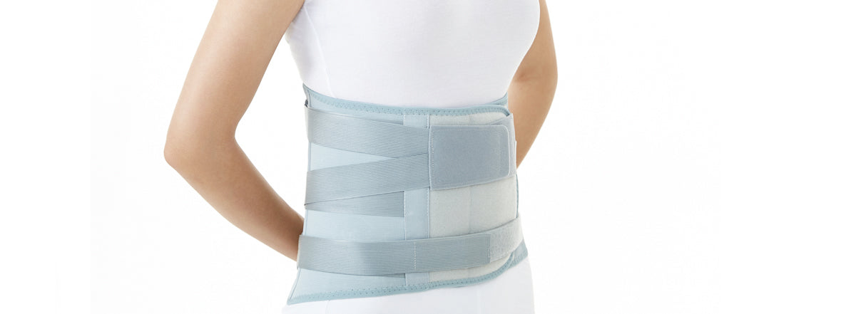 Back Support - Ventilated LSO With Side Cross Straps