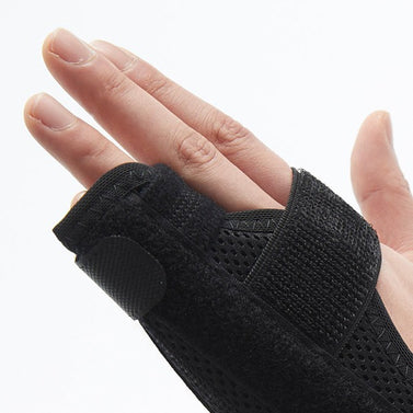 3rd and 4th Finger Splint Best for Slight Distortions, Sprains & Strains - Allows Excellent Stabilization - Metacarpal Stainless-Steel Stay