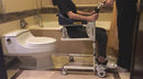 Commode chair with Mobility and Multi Functionality