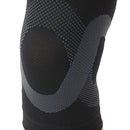 Triplicated Lining Compression Knee Sleeve Brace For Running, Injury Recovery, and Joint Pain Relief - Breathable Knee Support Bandage (Small/ Medium/ Large) - Black