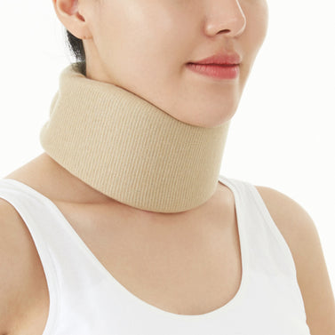 Soft Cervical Collar Adjustable Neck Support Brace Relief From Pain For Men & Women