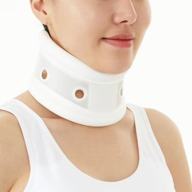 Thomas Cervical Collar Relief From Neck Pain With Adjustable Height Neck Support Brace To Align Vertebrae. Skin Friendly And Firm Stabilization