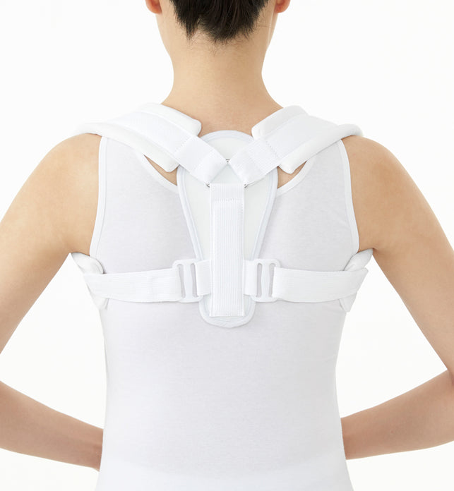 Dr Med Clavicle Splint for Posture Correction | Adjustable Posture Support Brace for Slouching, Clavicle Dislocations, Collarbone Fractures, Humpback, Posture Correction and Pain Relief -  Figure Splint, Back Straightening Belt & Spine Corrector