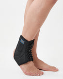 Laced Ankle Brace Stabilizer For Sprained Ankle & Soft Tissues Recovery Adjustable Ankle Brace Stabilizer For Men & Women