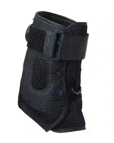 Ankle Stabilizer Brace With BOA For Sprained Ankle & Sports Injury Recovery - Adjustable Ankle Brace For Men & Women