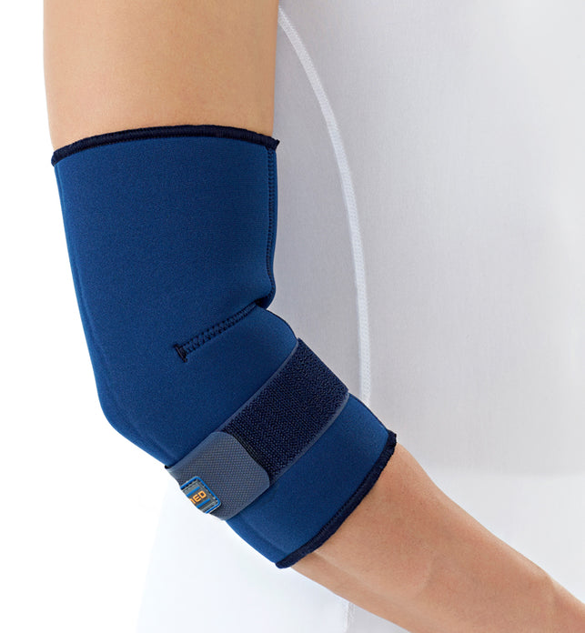 Elbow Sleeve with Adjustable Strap Protects Weaken Muscles & Prevents Sports Injuries - Easy & Simple Wear by Sleeve Style