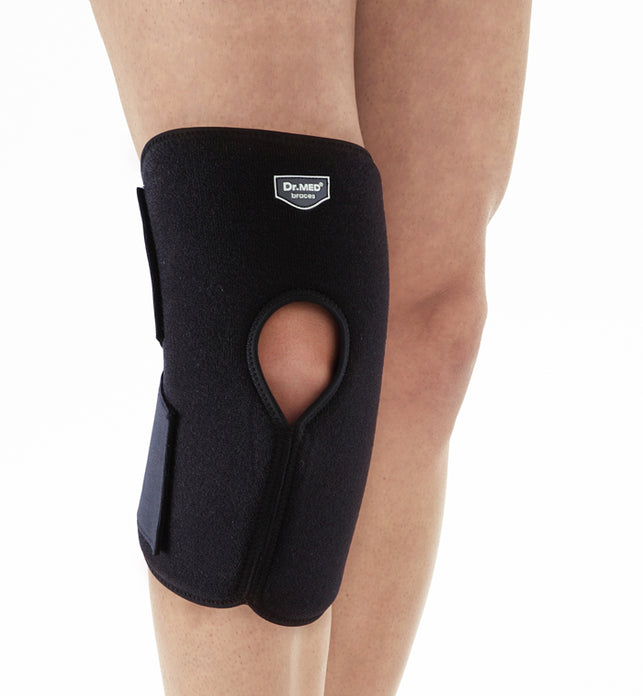 Knee Brace With Cold & Hot Therapy For Acute Pain & Pain Relief Black Knee Support Brace - Black