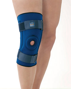 Medical Knee Brace Support With Side Spring Stabilizer For