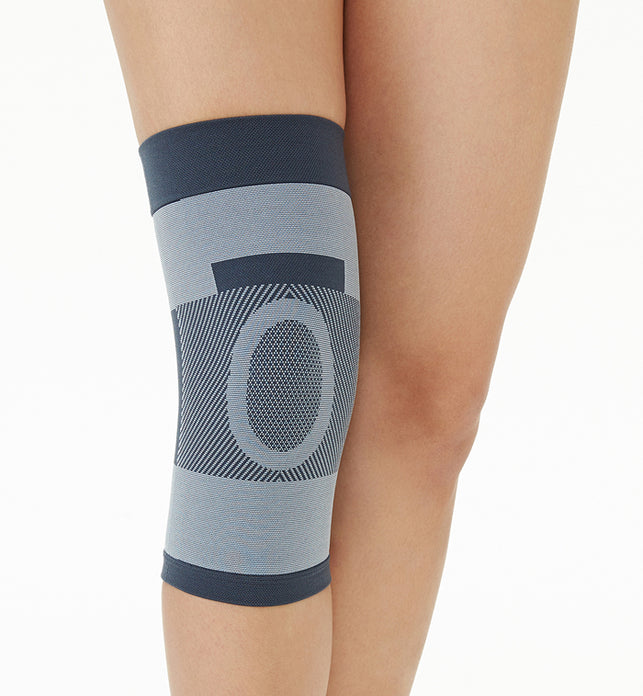 Dr. Med Gradual Compression Knee Sleeve | Knee Support for Joint Pain, Mild Sprain, Strain, Weak Muscles, Slight injuries, Traumas, contusions & Proprioception of the Knee