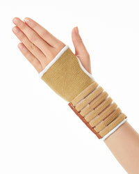Elasic Wrist Brace with Adjustable Wrap & Wrist Compression Sleeve for Support - Helpful, Easy & Simple Wear