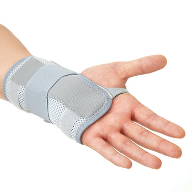 Ventilated Wrist Palm Support Brace - Wrist Splint for Pain Relief & Injuries - Adjustable Compression & Easy To Wear