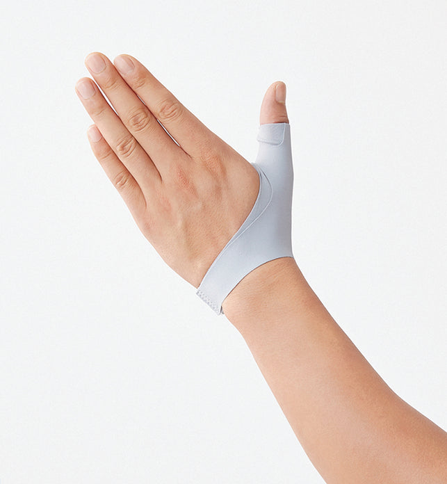 Thumb Elastic Splint - Adjustable Wrist & Thumb Compression Sleeve - Best for Slight Distortions, Sprains & Strains