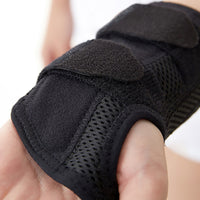 Wrist Splint with Double Stays - Wrist Brace and Support Best For Sprains & Strains - Adjustable Compression