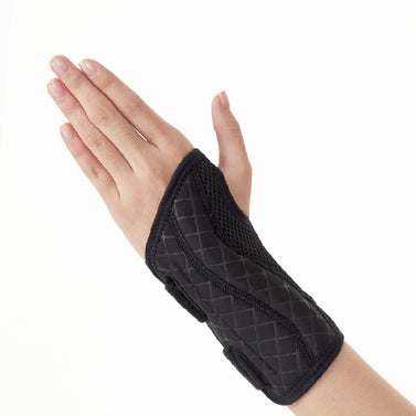Wrist Splint with Double Stays - Wrist Brace and Support Best For Sprains & Strains - Adjustable Compression