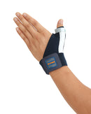 Wrist Thumb Splint Bilateral Design for Fitting Left or Right - Wrist Braces & Supports With Adjustable Compression by Velcro Straps