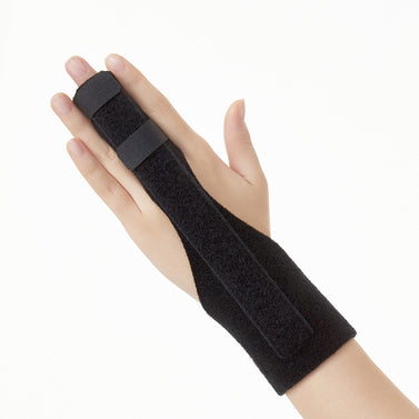 Fore-Finger Splint - Excellent Stabilization on the Wrist & 2nd Finger - Offers Adjustable Compression