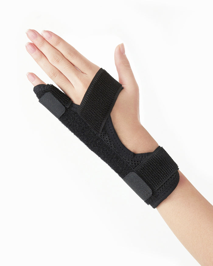 4th Finger Splint - Allowing Excellent Stabilization & Adjustable Compression on the Wrist & 4th Finger - Ventilated Skin Friendly Mesh