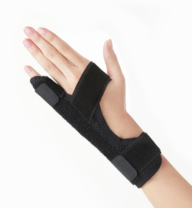 4th Finger Splint - Allowing Excellent Stabilization & Adjustable Compression on the Wrist & 4th Finger - Ventilated Skin Friendly Mesh