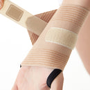 Dr. Med Elastic Wrist Wrap for Carpal Tunnel Pain | Wrist Compression Sleeve for Tendonitis, Bursitis, Osteoarthritis Slight distortions, Sprains & Strains in the wrist