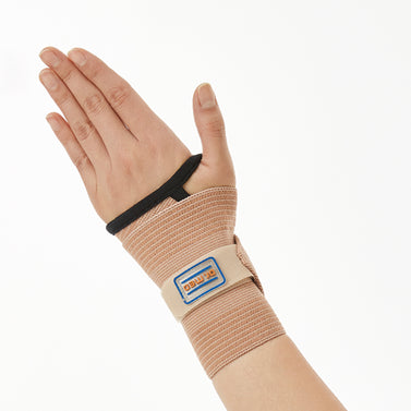 Dr. Med Elastic Wrist Wrap for Carpal Tunnel Pain | Wrist Compression Sleeve for Tendonitis, Bursitis, Osteoarthritis Slight distortions, Sprains & Strains in the wrist