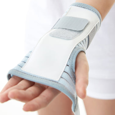 Elastic Wrist Brace & Wrist Palm Splint Best For Sprains, Strains and Instability of the Wrist - Easy to Wear & Contains Ventilated Elastics