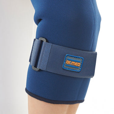 Elbow Sleeve with Adjustable Strap Protects Weaken Muscles & Prevents Sports Injuries - Easy & Simple Wear by Sleeve Style