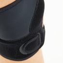 Knee Support Brace With Side Strap and Open Patella Pad For Knee Instability Running, Sports, Workout - Knee Wraps & Straps Compression To Support Knee Pain & Prevent Injury (Small/ Medium/ Large/ Extra Large)