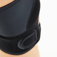 Knee Support Brace With Side Strap and Open Patella Pad For Knee Instability Running, Sports, Workout - Knee Wraps & Straps Compression To Support Knee Pain & Prevent Injury (Small/ Medium/ Large/ Extra Large)