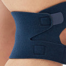 Knee Support Brace With Open Patella Pad Support For Protection Against Tissue Adjustable Knee Support For Running & Sports - Blue